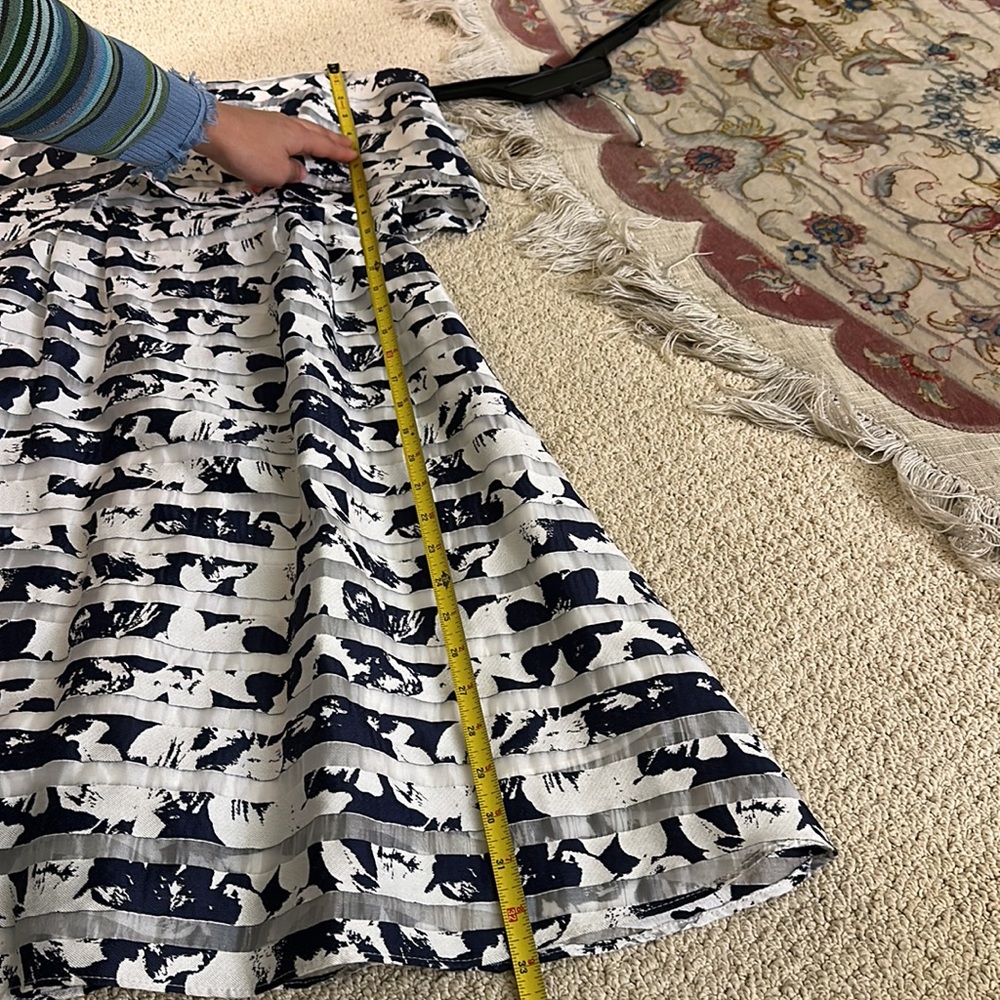 Patterned Cocktail Dress - Picture 14 of 14